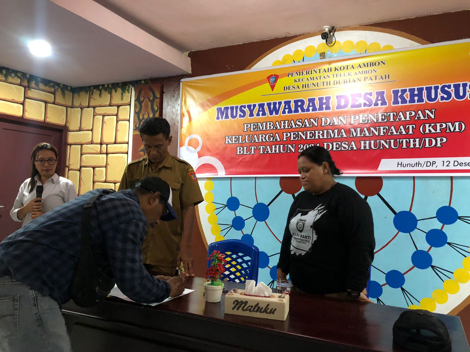 Musdes Khusus Pembahasan Sasaran KPM BLT Desa tahun 2024